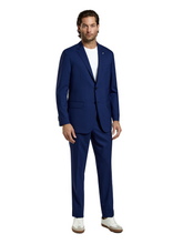 Slim fit k-moving italian fabric suit
